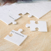 Klassisches Auto Vintag romantische Winterbild Puzzle (Seite)