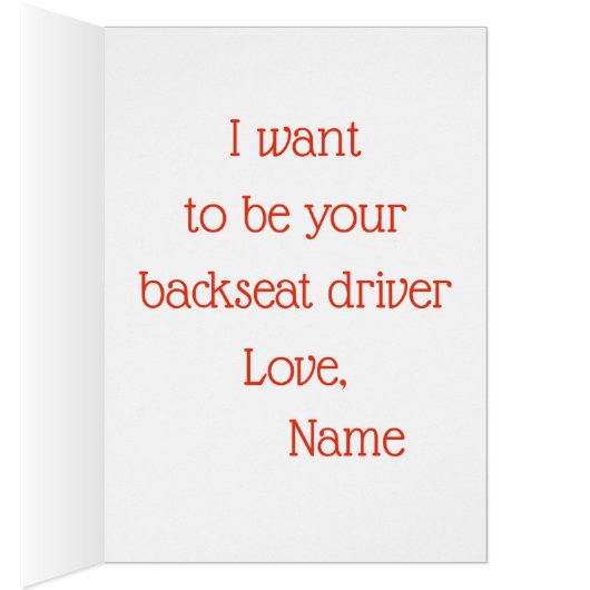 Klassisches Auto Vintag romantisches Winterpaar (Innen (Rechts))