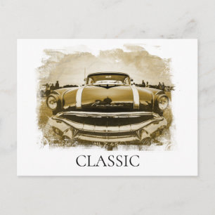 *~* Klassisches Auto Vintage Antik Alt Retro Postkarte