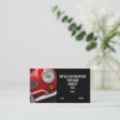 Klassisches Auto Visitenkarte (Stehend Vorderseite)