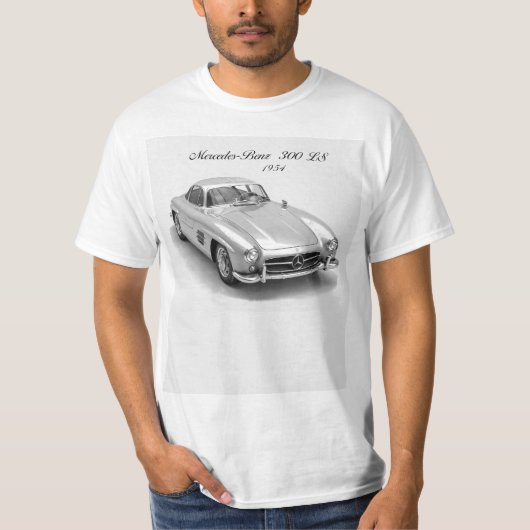 Klassisches Autobild für den T - Shirt von Männern (Vorderseite)
