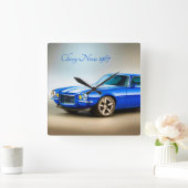 Klassisches Autobild für die Uhr (Zuhause)