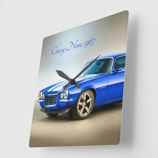 Klassisches Autobild für die Uhr (Winkel)