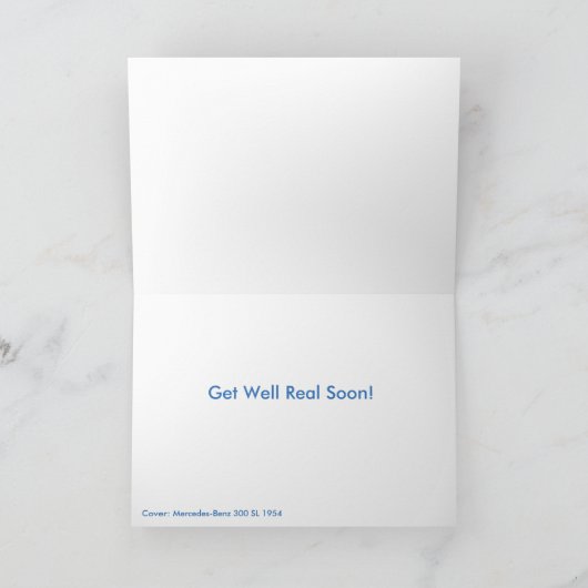 Klassisches Autobild für Get wohle Grußkarte Karte (Innenseite)