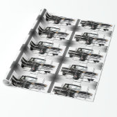 Klassisches Autobild für glänzendes Papier Geschenkpapier (Ungerollt)