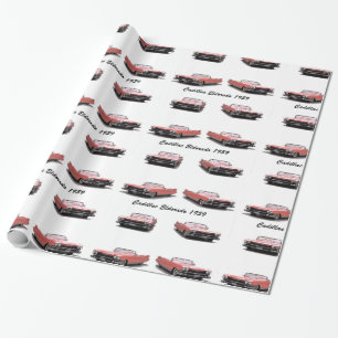 Klassisches Autobild für glänzendes Wrapping Paper Geschenkpapier