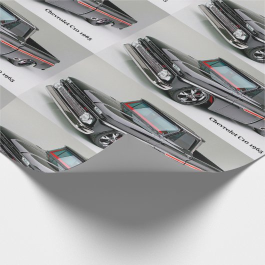 Klassisches Autobild für Matte-Wrapping-Paper Geschenkpapier (Ecke)