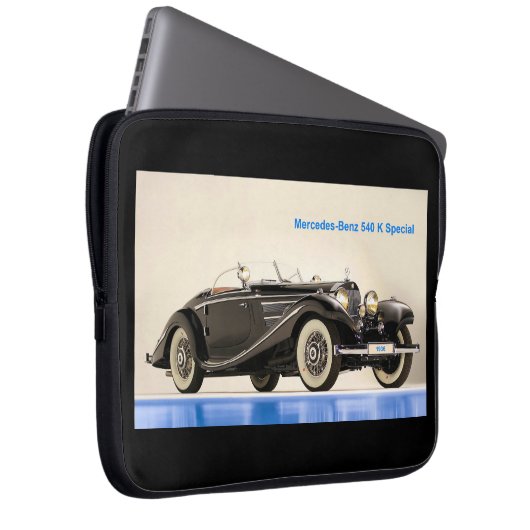 Klassisches Autobild für Neopren-Laptop-Sieb Laptopschutzhülle (Vorne Rechts)