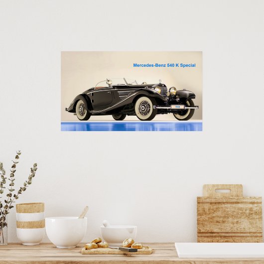 Klassisches Autobild für Plakate (Küche)
