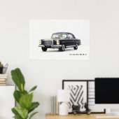 Klassisches Autobild für Plakate (Heimbüro)