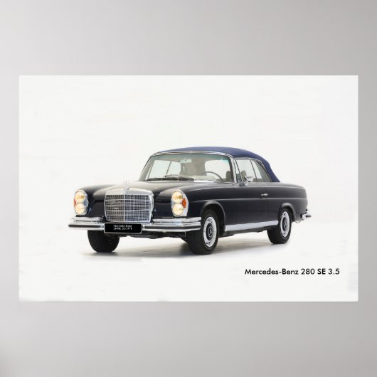 Klassisches Autobild für Poster (Vorne)