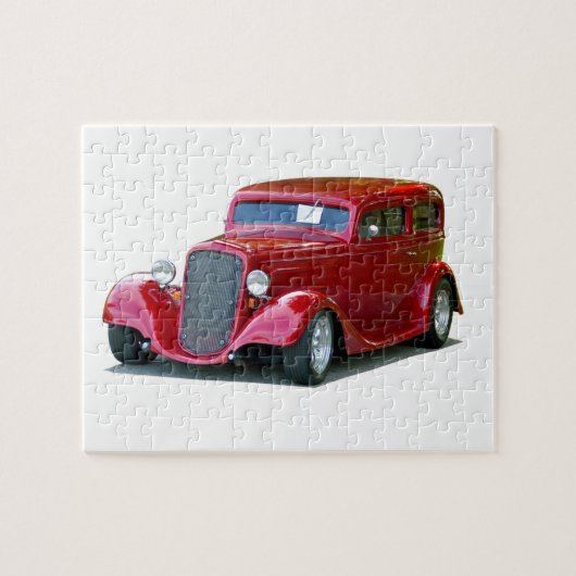 Klassisches Automobildesign Puzzle (Horizontal)