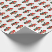 Klassisches Automuster #12 bei Garysretrogarage Geschenkpapier (Ecke)