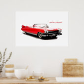 Klassisches Autoplakat Poster (Küche)