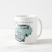 Klassisches Baby-Grün Kaffeetasse (VorderseiteRechts)