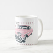 Klassisches Baby-Rosa Kaffeetasse (VorderseiteRechts)