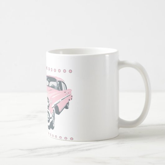 Klassisches Baby-Rosa Kaffeetasse (Rechts)