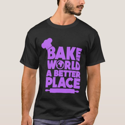 Klassisches Backen T Shirt Rolling Button Koch Hat (Vorderseite)
