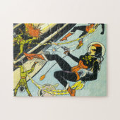 Klassisches "Badass Ladys in Space" Jigsaw Puzzle (Horizontal)