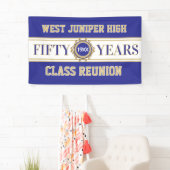 Klassisches Banner zur 50. Jubiläumsfeier (Insitu)