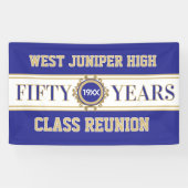 Klassisches Banner zur 50. Jubiläumsfeier (Horizontal)