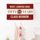 Klassisches Banner zur 50. Jubiläumsfeier (Insitu)