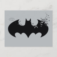 Klassisches Batman-Logo - Lösung in Fledermäuse Po