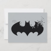 Klassisches Batman-Logo Mitteilungskarte (Vorderseite)