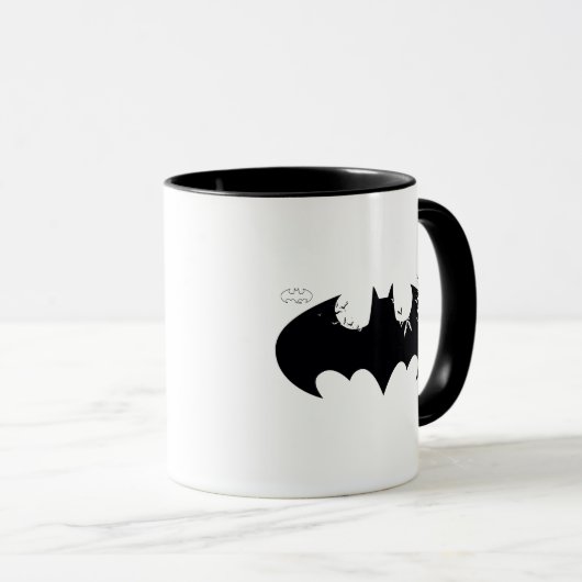 Klassisches Batman-Logo Tasse (VorderseiteRechts)