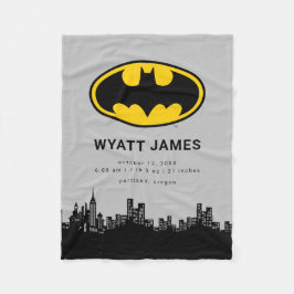 Klassisches Batman-Symbol | Neue Geburtsstunde von Fleecedecke