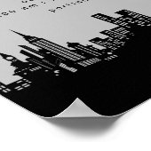 Klassisches Batman-Symbol | Neue Geburtsstunde von Poster (Ecke)