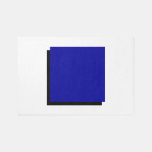Klassisches Bauhaus Design Blue Square