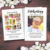 Klassisches Beerdigungsprogramm für Männer