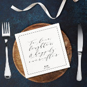 Klassisches bis Liebe-Lachen-Angebot Serviette