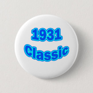 Klassisches Blau 1931 Button