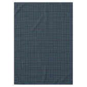 Klassisches Blau Grün Schottenmuster Tischdecke (Vorderseite)