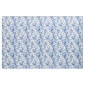 Klassisches blaues Blumen-Toile-Muster Stoff (Yard (91,4 cm))