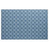 Klassisches Blaues geometrisches Muster Stoff (Yard (91,4 cm))