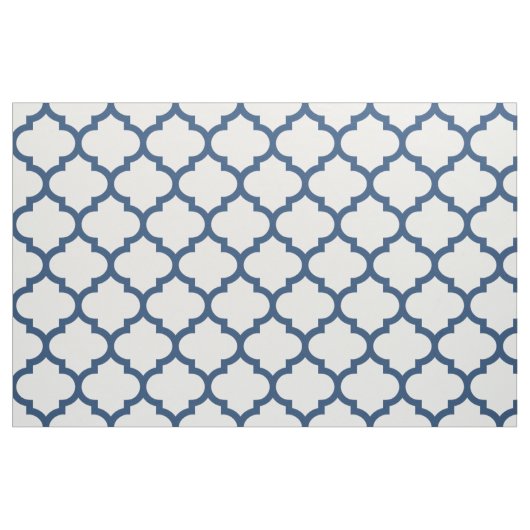 Klassisches blaues marokkanisches stoff (Fat Quarter (45,7 x 55,9 cm))