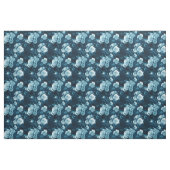 Klassisches blaues Rosen-Muster Stoff (Fat Quarter (45,7 x 55,9 cm))