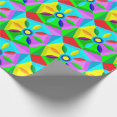 klassisches Blume Packpapier (Ecke)