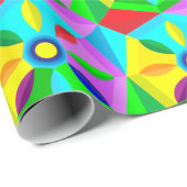 klassisches Blume Packpapier (Rolleneckpunkt)