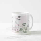 Klassisches Blumen Kaffeetasse (VorderseiteRechts)