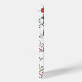 Klassisches Blumenmuster Case-Mate iPhone Hülle (Rückseite / Links)