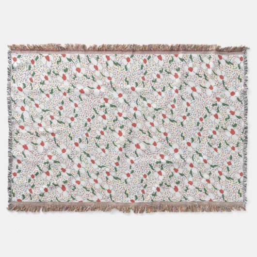 Klassisches Blumenmuster Decke (Vorderseite)