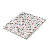 Klassisches Blumenmuster Fliese (Seite)