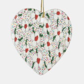 Klassisches Blumenmuster Keramik Ornament (Rechts)