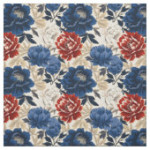 Klassisches Blumenmuster Stoff (Muster)
