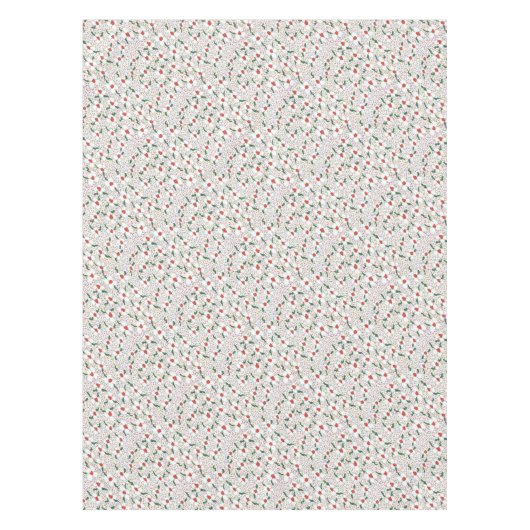 Klassisches Blumenmuster Tischdecke (Vorderseite)