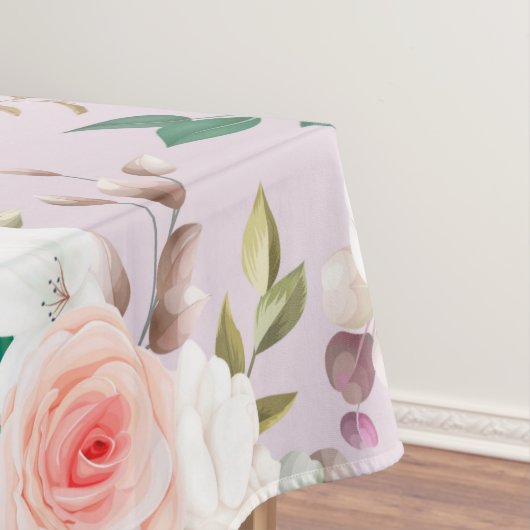 Klassisches Blumenmuster Tischdecke (Beispiel)